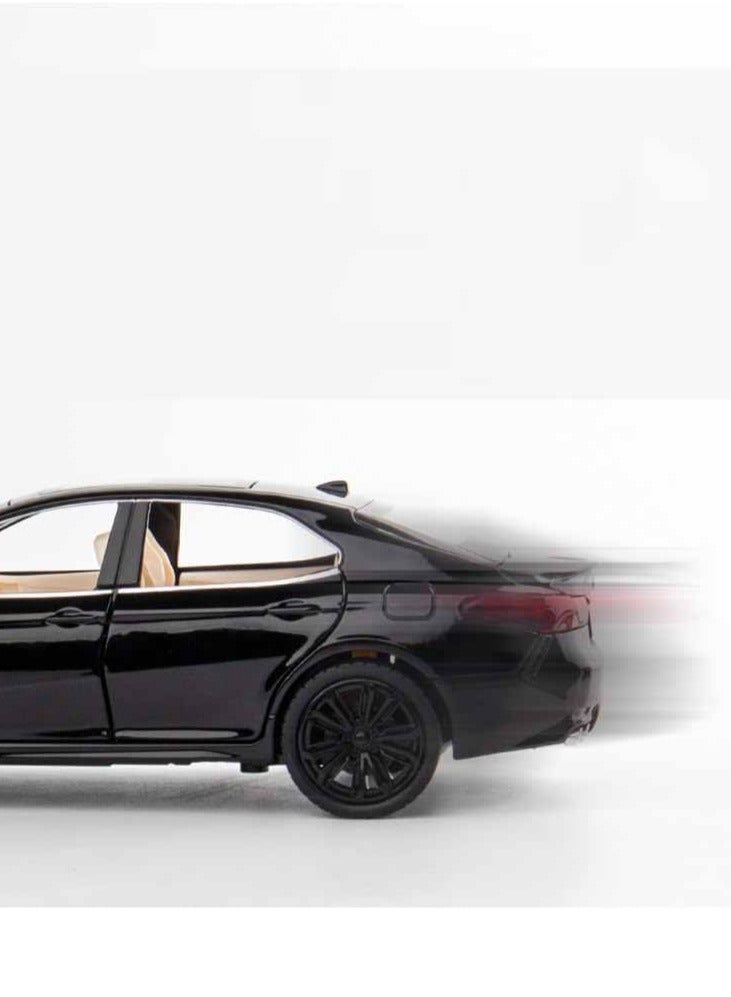 for Toyota 2021 Camry Car Model 1:24 Alloy Simulation Sedan Car Model Ornaments(Black) - Image 3