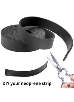 DGSL DGSL Neoprene Rubber Sheet Solid Rubber Sheets Rolls Strips for DIY Gaskets Crafts Pads Flooring Protection Supports Leveling AntiVibration AntiSlip 12 Wide x 18 Thick x 10 Long  - Image 3