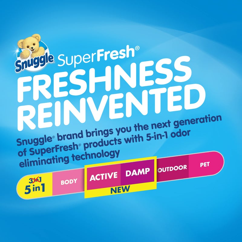 Snuggle Plus Superfresh Dryer Sheets With Static Control And Odor Eliminating Technology  Spring Burst  200 Count - Image 2