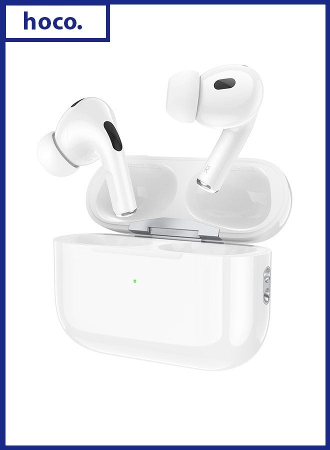 hoco. EW51 True Wireless ANC Noise Reduction Bluetooth Headset (White) - Image 1