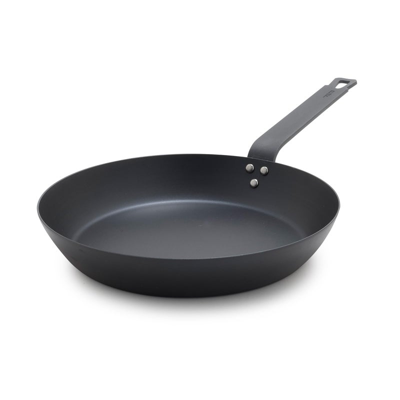 GreenPan x Bobby Flay 10 Carbon Steel Frying Pan Skillet PreSeasoned Ready to Use Nontoxic PFASFree Induction Compatible High Heat Oven Safe Durable Cookware Cast Iron Alternative - Image 2