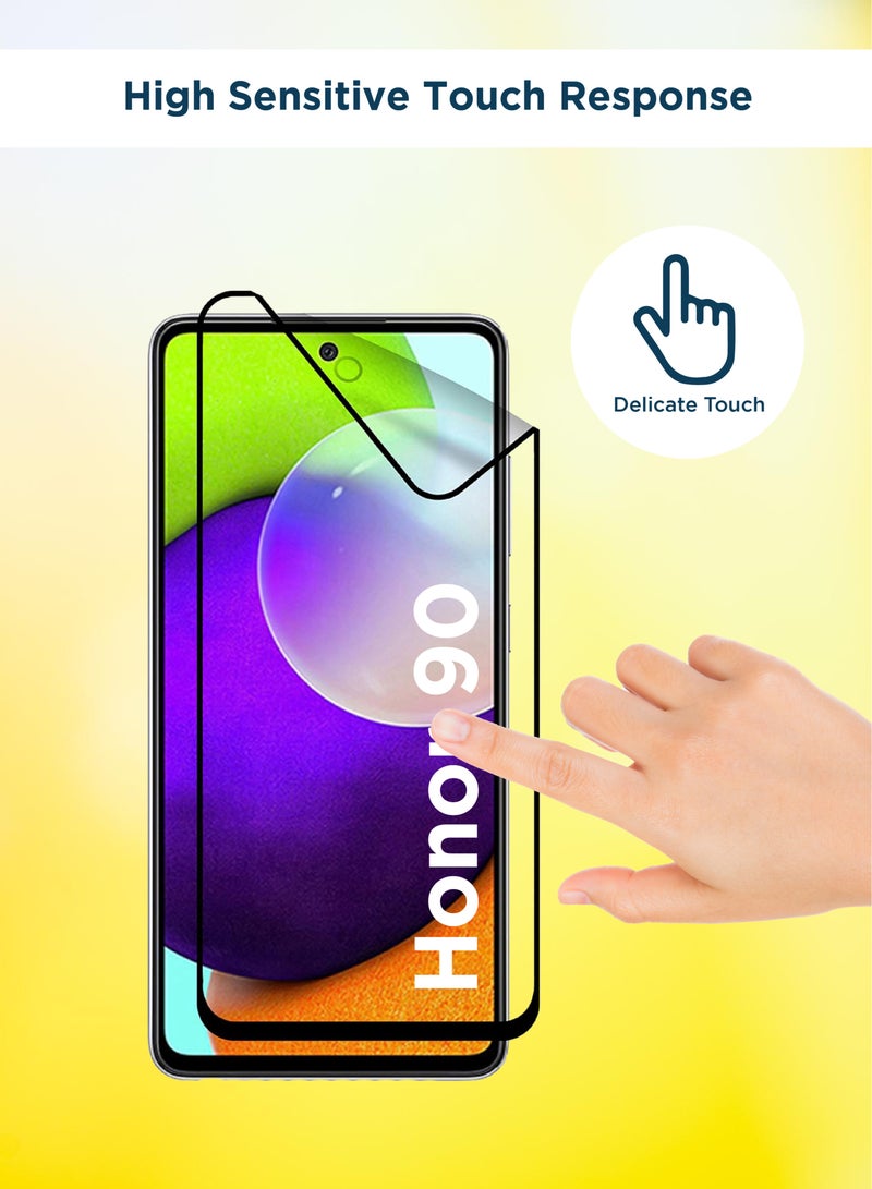 واقي شاشة مرن من البوليمر نانو مات لهاتف Honor 90 - أسود