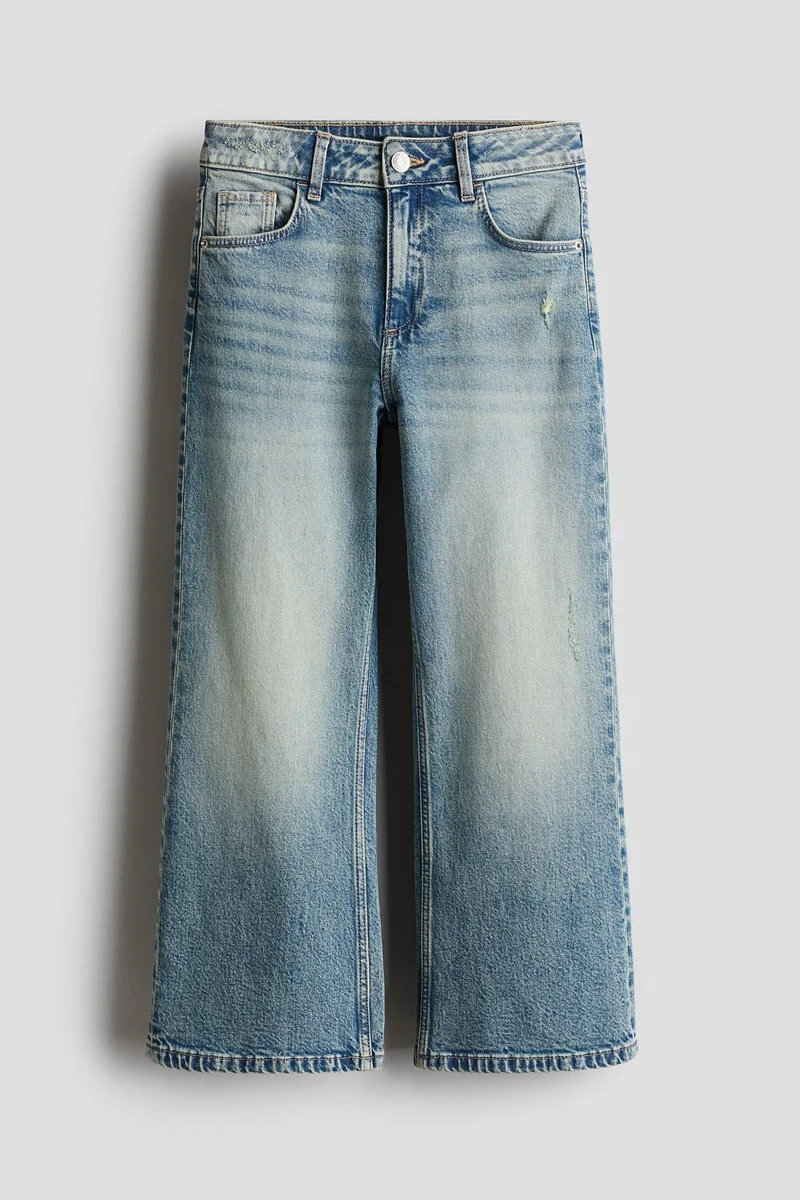 H&M Baggy Fit Bootcut Leg Jeans