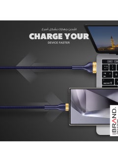 IBRAND Fast Charging USB Lightning Cable 100cm (Black)  - Image 4
