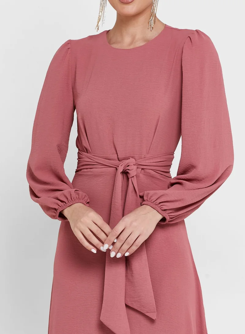 Khizana Puff Sleeve Dress