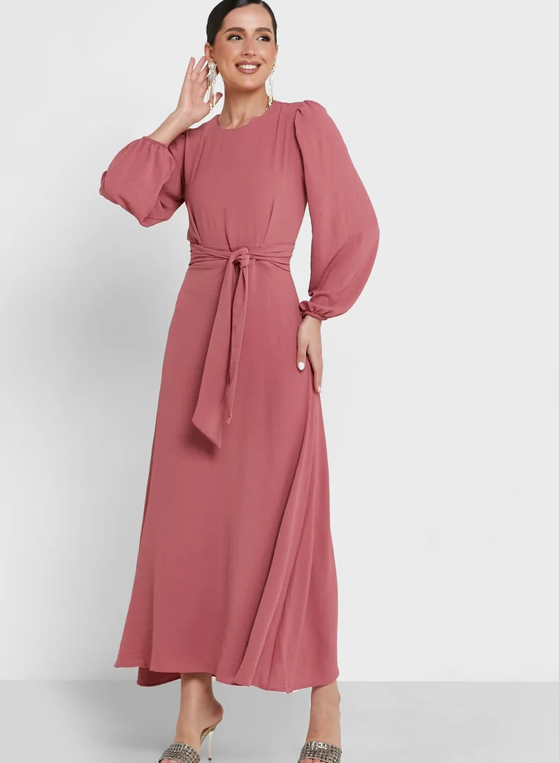 Khizana Puff Sleeve Dress