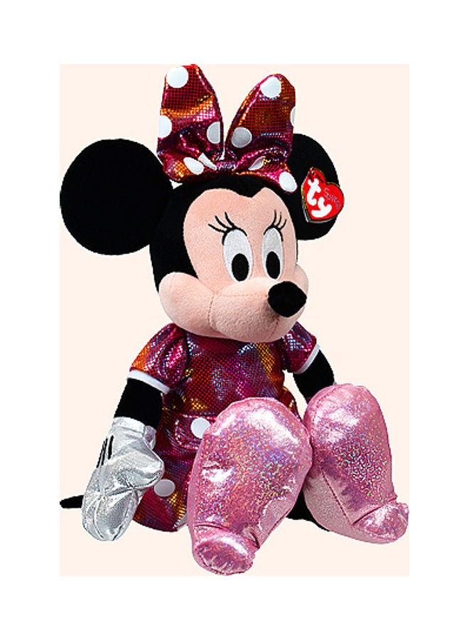 Ty Disney Minnie Sparkle with Sound Medium Sized Stuffed Toy - Image 2