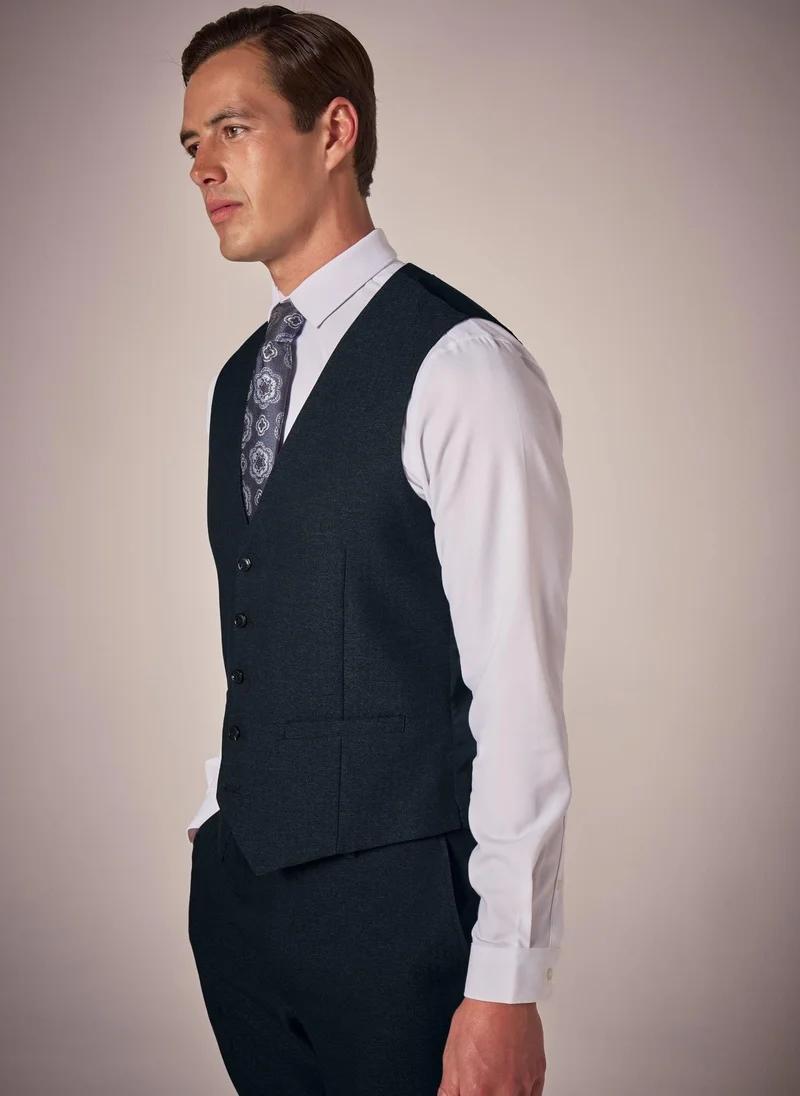 Matalan Taylor & Wright Vence Navy Waistcoat