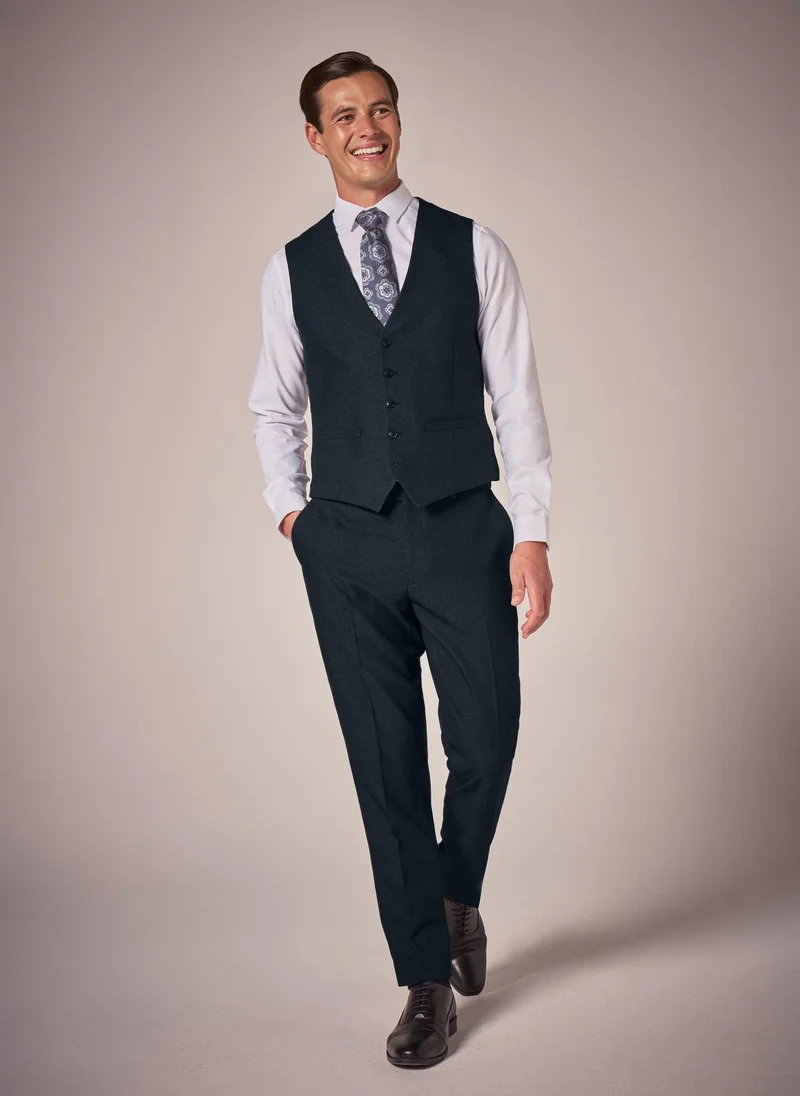 Matalan Taylor & Wright Vence Navy Waistcoat