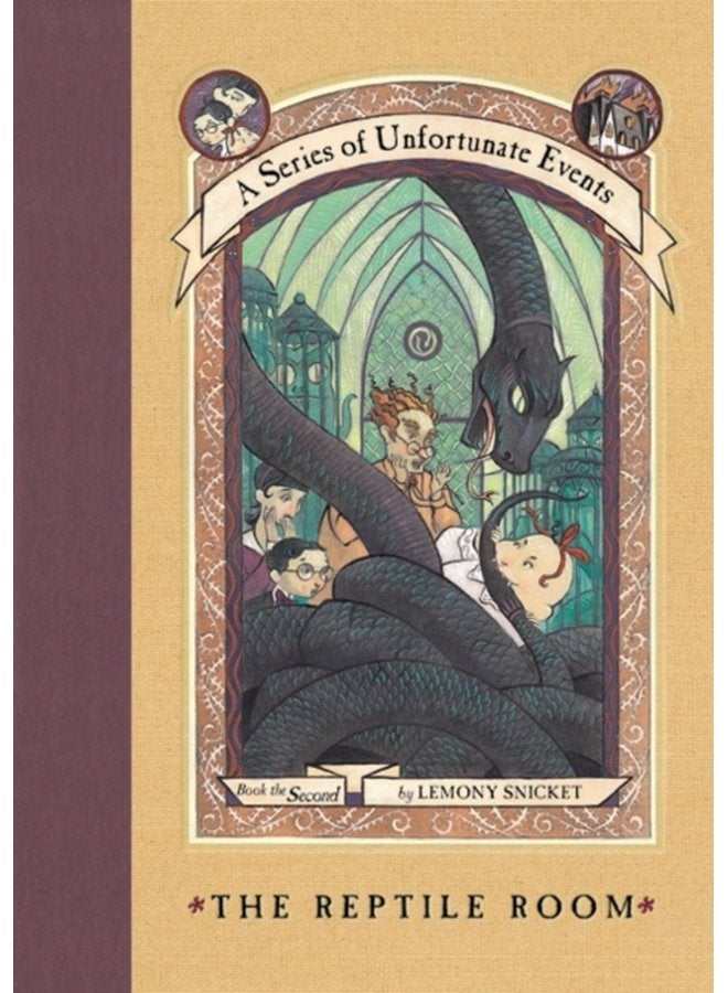 A Series of Unfortunate Events 2 The Reptile Room 2 - Hardback