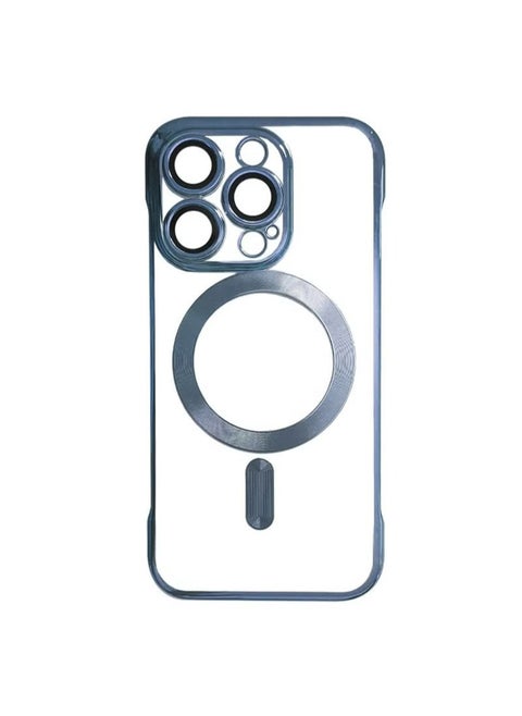 iPhone 14 Pro Max Case Cover Compatible With MagSafe Ultra Thin Frameless Case With Magnetic Wireless Charging Anti-Yellow Shockproof Camera Len Protector Cover For 14 Pro Max