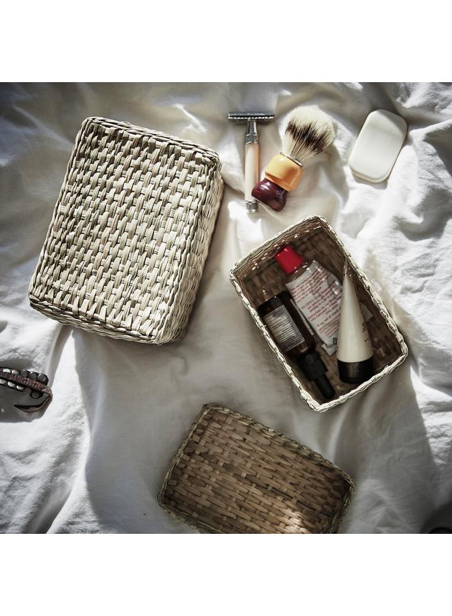 زبون صندوق مع غطاء، مجموعة من قطعتين، أعشاب بحرية - Image 3