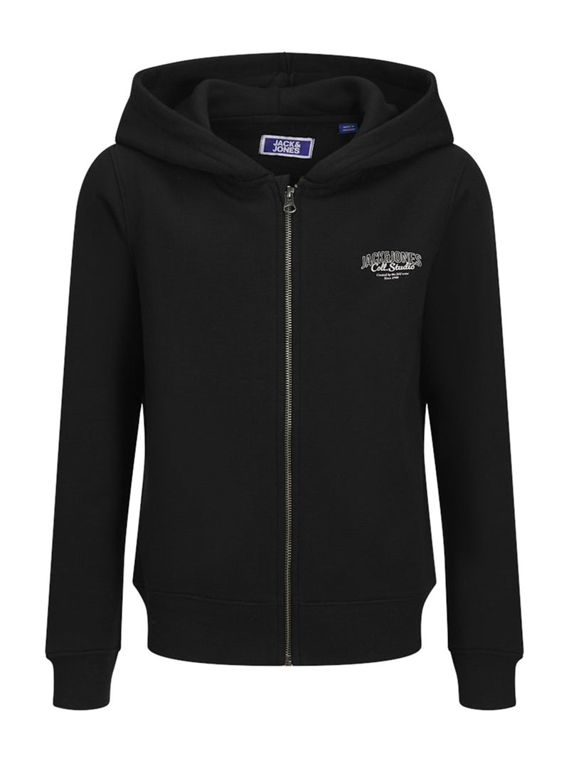 Jack & Jones Junior Kids Jjmakoto Sweat Zip Hoodie 