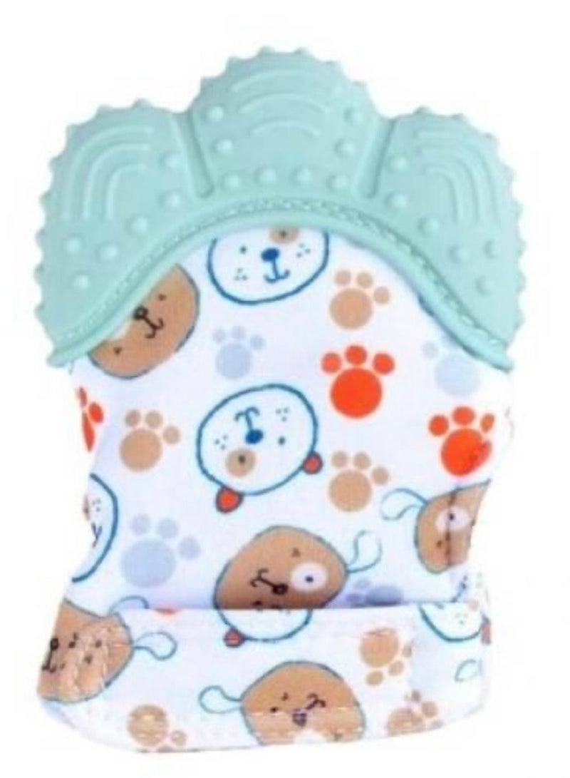 Silicone Teether Baby Pacifier Glove Teething Chewable Newborn Nursing Teether 1pcs Glove