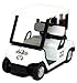 KinsFun Box of 12 White Golf Carts 4 Diecast Metal with Pull Back n Go Action by Box of 12 Diecast Vehicles - Image 4