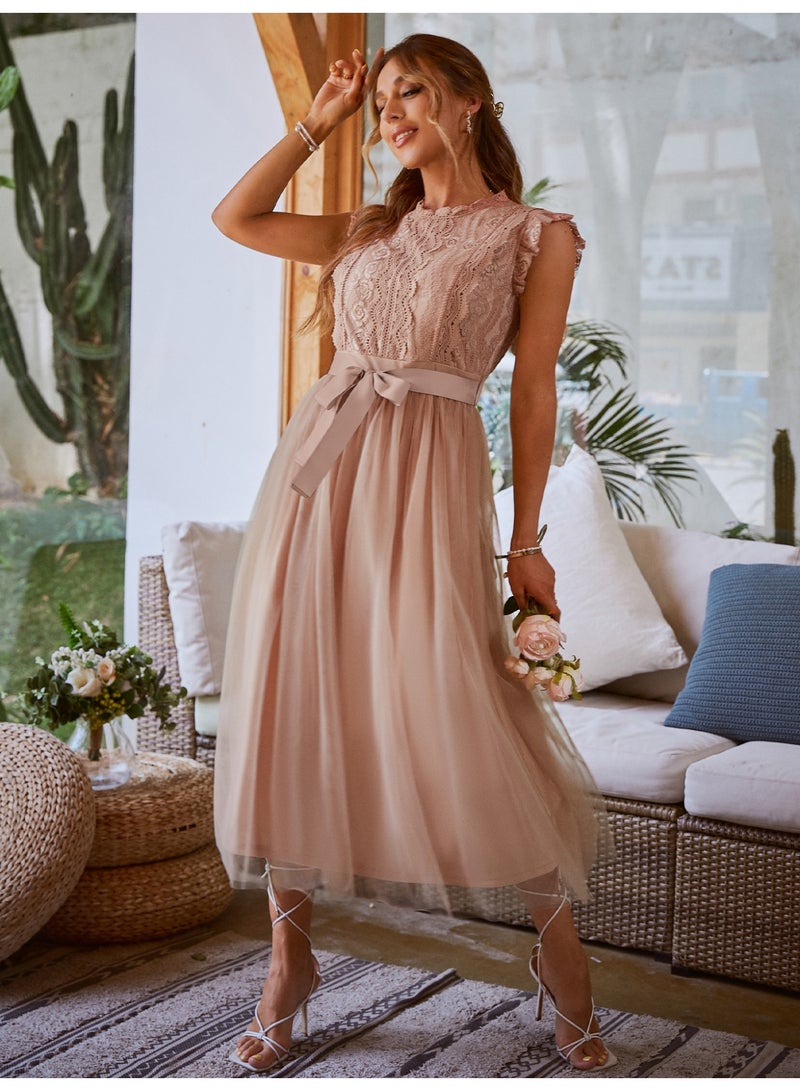 سيمبلي فستان أنيق للنساء الصيفي مزيج خفيف ومريح من القطن المثالي للمنزهات - Image 4