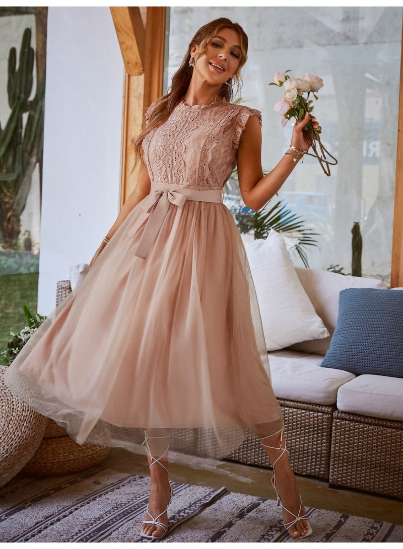 سيمبلي فستان أنيق للنساء الصيفي مزيج خفيف ومريح من القطن المثالي للمنزهات - Image 3