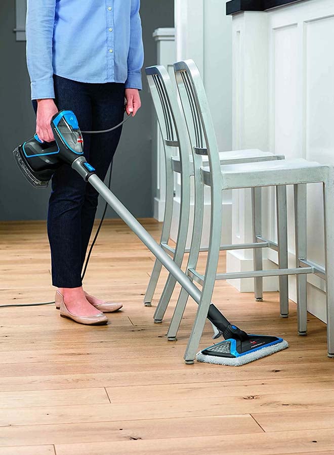 Bissell PowerFresh Slim Steam 3-in-1: Versatile Cleaning, On-Demand Steam Trigger, Multi-Surface Cleaning, Slim and Maneuverable, Suitable for All Hard Floors (Open box) 1500.0 W 2233E Titanium Blue - Image 5