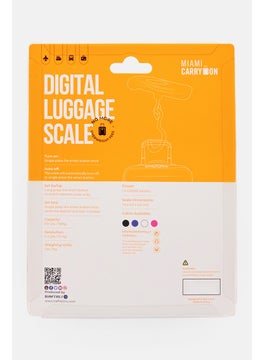 Miami Carry On Digital Luggage Scale, White  - Image 2