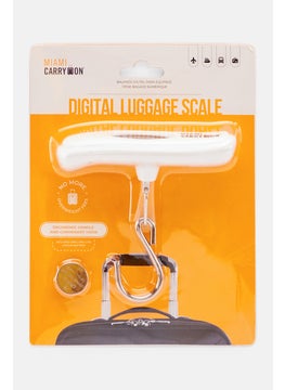 Miami Carry On Digital Luggage Scale, White  - Image 1