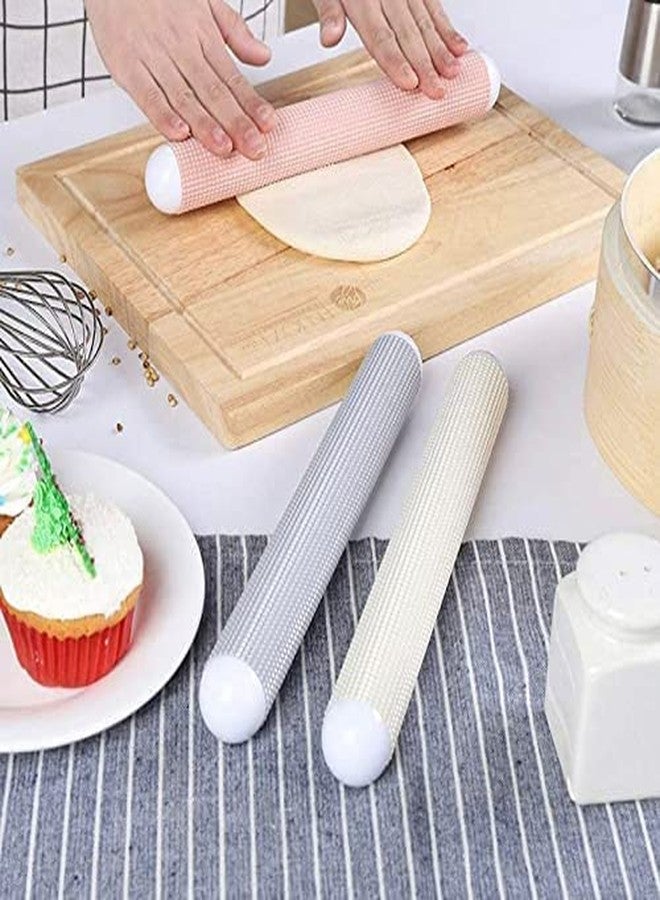 BIRZAR Rolling Pin(Belan/Velan), Dough Roller Household Non-Stick Plastic Exhaust Rolling Pin Best Kitchen Accessories roti Roller Suitable for All Type (Multi-Color 1 Piece) - Image 3