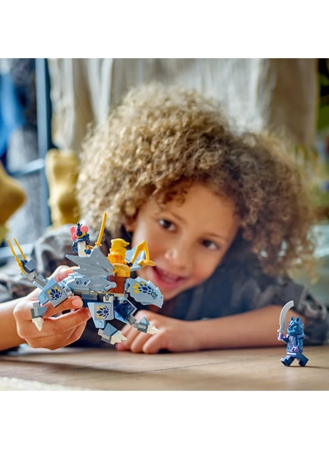 LEGO Ninjago Young Dragon Riyu Toy Playset With 3 Ninja Minifigures For Independent Play, Buildable Model And Adventure Set For Kids, Gift Idea For Boys And Girls Aged 6 Years Old And Over (132 Pieces) 71810