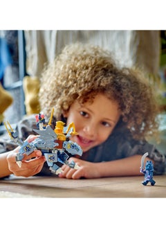 LEGO مجموعة لعبة نينجا جو التنين الشاب ريو مع 3 شخصيات نينجا صغيرة للعب المستقل، نموذج قابل للبناء ومجموعة مغامرة للأطفال، فكرة هدية للأولاد والبنات الذين تتراوح أعمارهم بين 6 سنوات وما فوق (132 قطعة) 71810  - Image 5