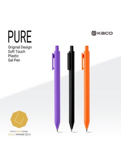 Kaco Pure Gel Pens Color Ink 20 Pieces Assorted 0.7 Mm, Medium Point, Aesthetic Cute Stationery Pens For Journaling Note Taking Pens (20 Colors)  - Image 4