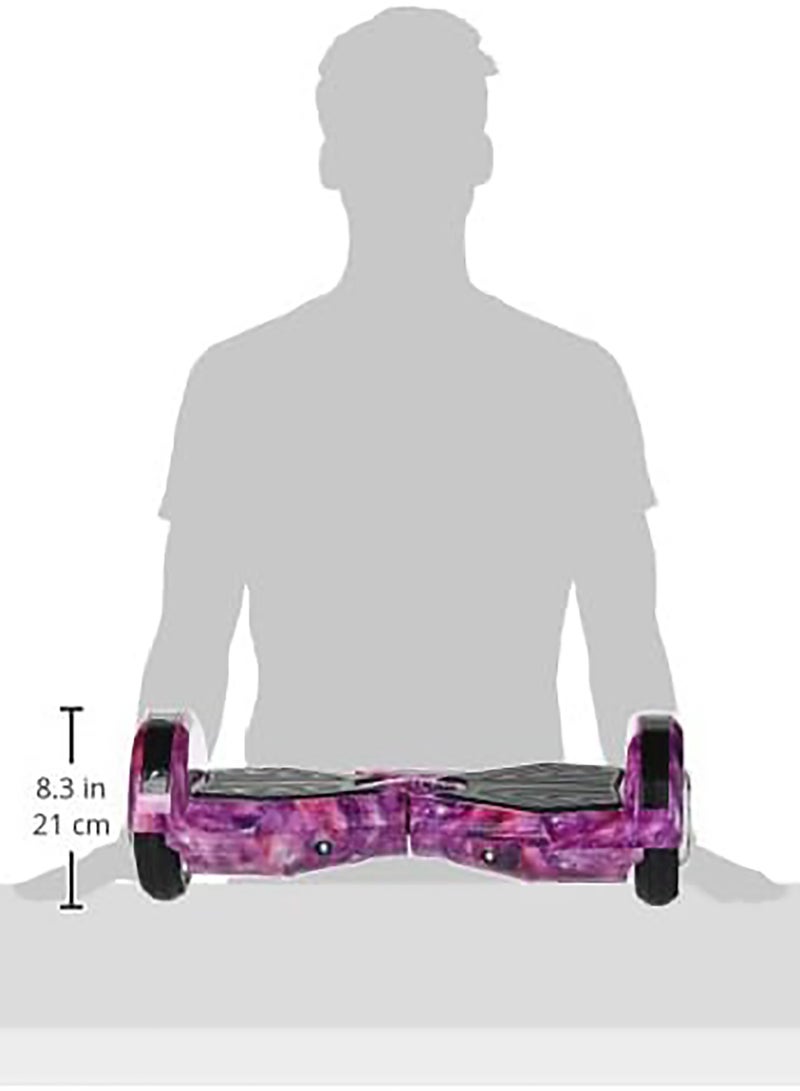 سمارت سكوتر التوازن الذكي، لوح هوفر بورد مقاس 8 بوصة مع إضاءات ممتازة، بطارية سامسونج - Image 3