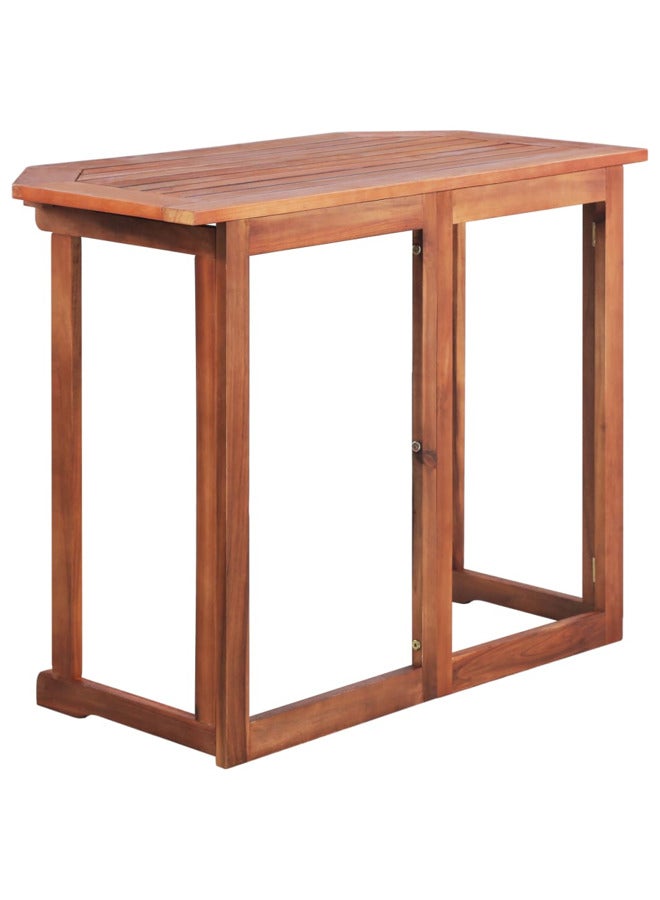 vidaxl Bistro Table 90x50x75 cm Solid Acacia Wood 44039 - Image 5