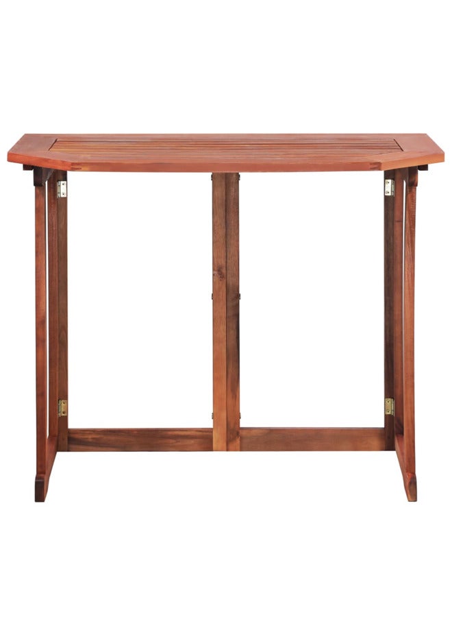 vidaxl Bistro Table 90x50x75 cm Solid Acacia Wood 44039 - Image 4