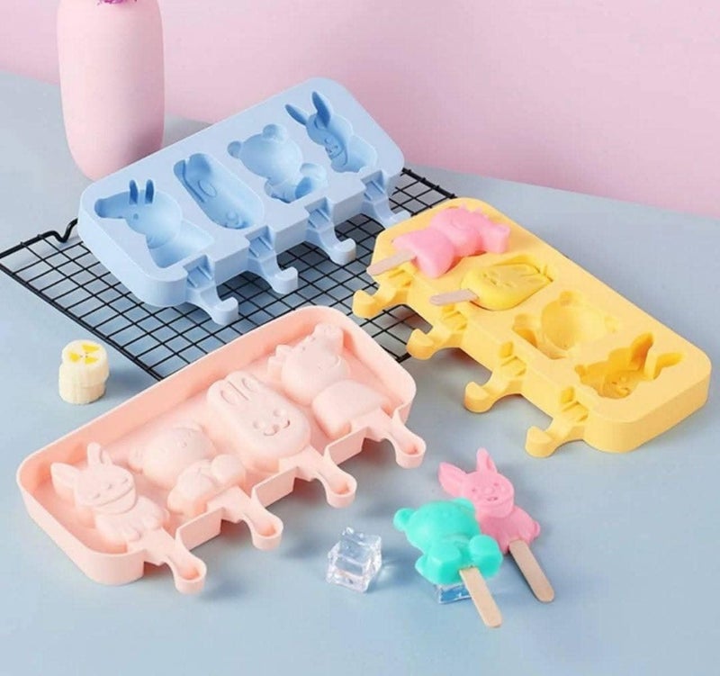 Silicone Ice Cream Maker: Make Perfect Ice Cream at Home with 2 TimesHigh Quality Silicone Sheet and New Design.With 4 Generic - Image 2