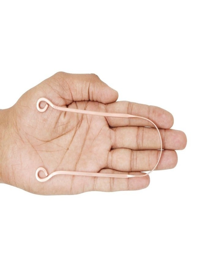 CHAKRADHARI 99.9% Pure Nepaliya Copper Tongue Cleaner - Natural Ayurvedic Oral Hygiene Tool - Image 3