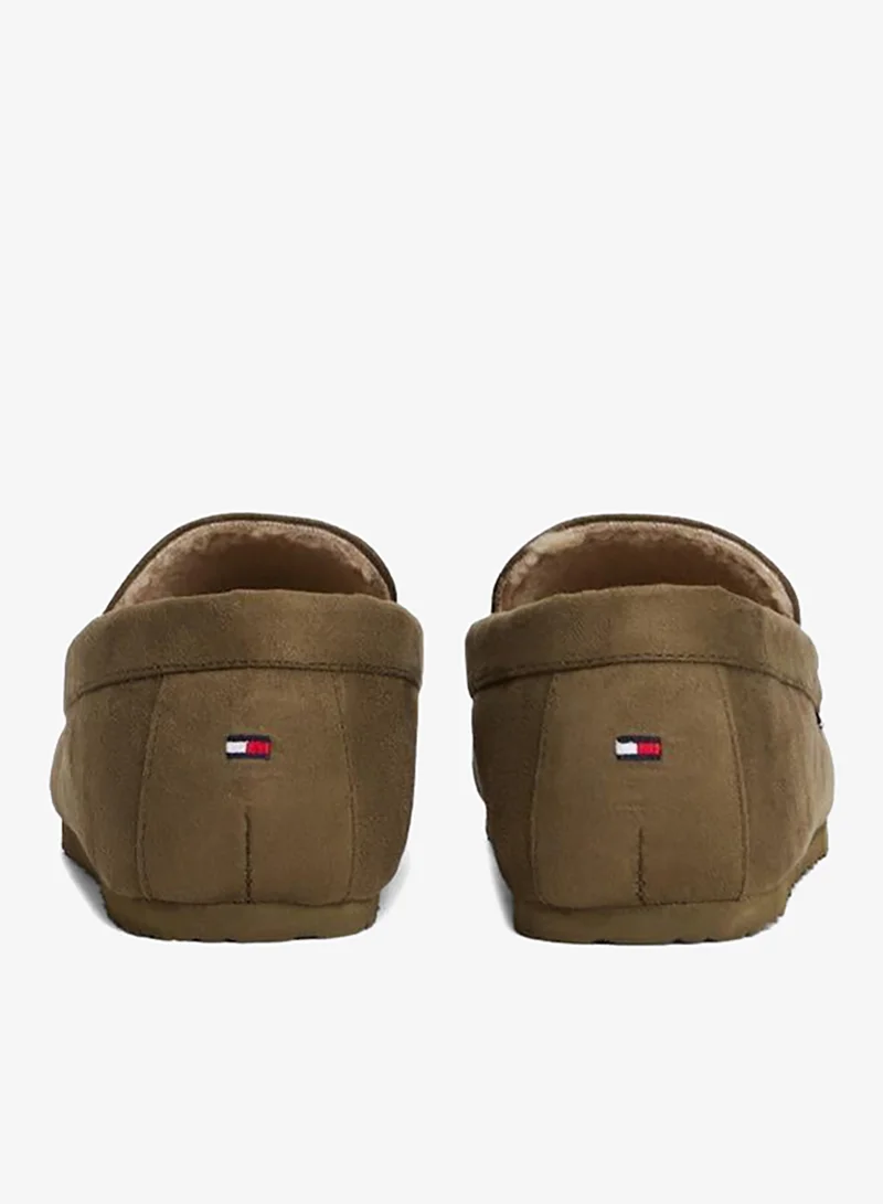 TOMMY HILFIGER Khaki Casual Bedroom Moccasins for Men | Best Price UAE