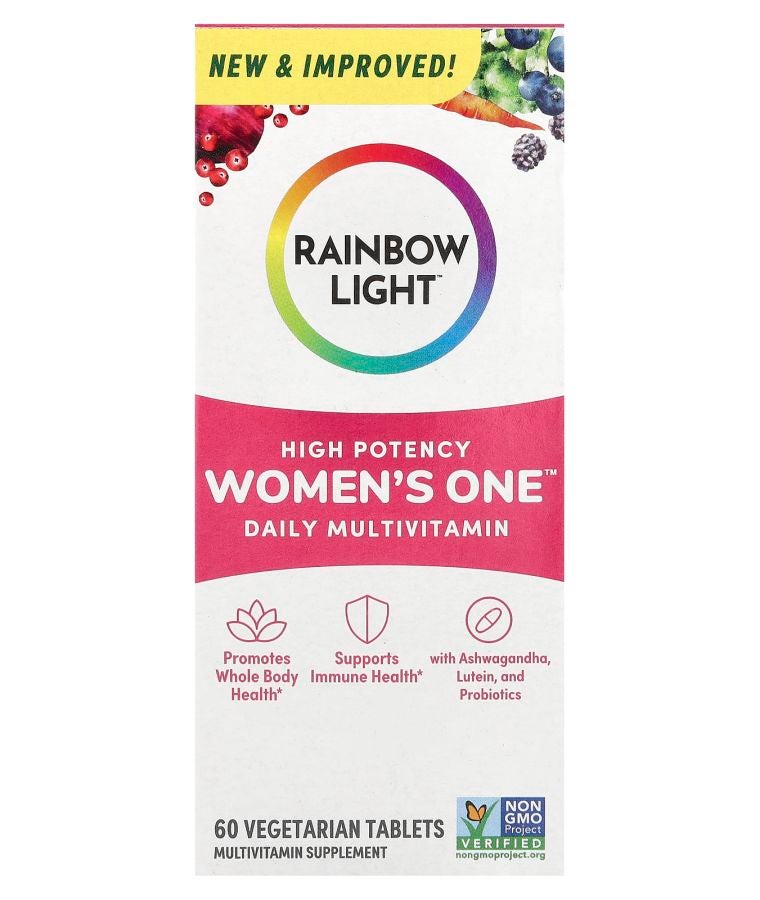 Rainbow Light Women's One™ Daily Multivitamin High Potency 60 Vegetarian Tablets