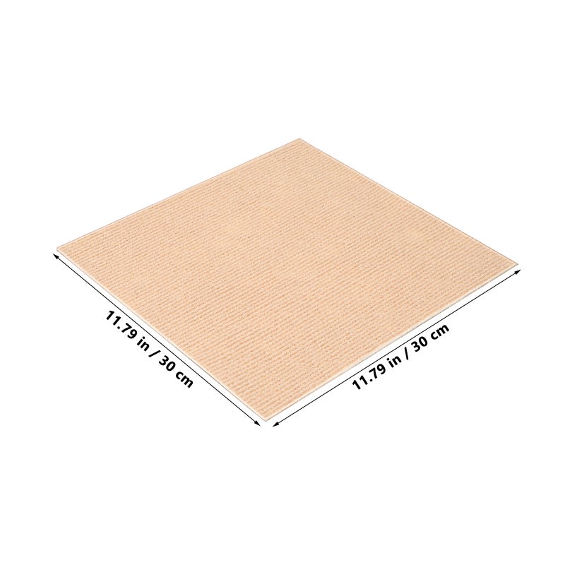 20pcs Self-Adhesive Carpet Tiles for Bedroom Hotel and Mall Non- Carpet Squares Adhesive Commercial Floor Mats - Image 4