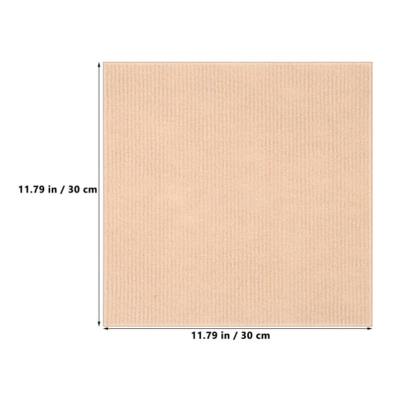 20pcs Self-Adhesive Carpet Tiles for Bedroom Hotel and Mall Non- Carpet Squares Adhesive Commercial Floor Mats - Image 5