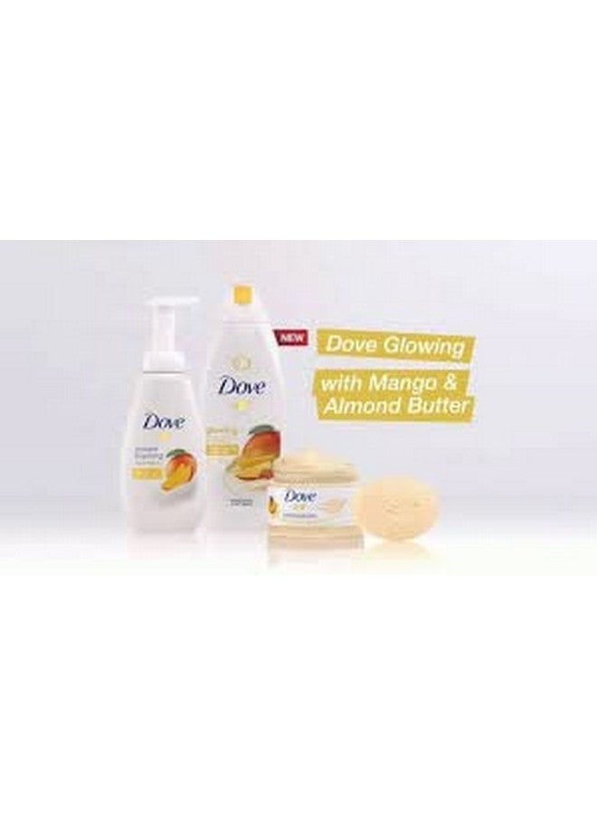 دوف زبدة المانجو المتوهجة وزبدة اللوز من دوف، 3 قطع، 3.17 أونصة، الوزن الإجمالي الصافي 9.52 أونصة - Image 4