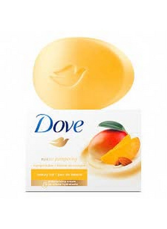 دوف زبدة المانجو المتوهجة وزبدة اللوز من دوف، 3 قطع، 3.17 أونصة، الوزن الإجمالي الصافي 9.52 أونصة - Image 2