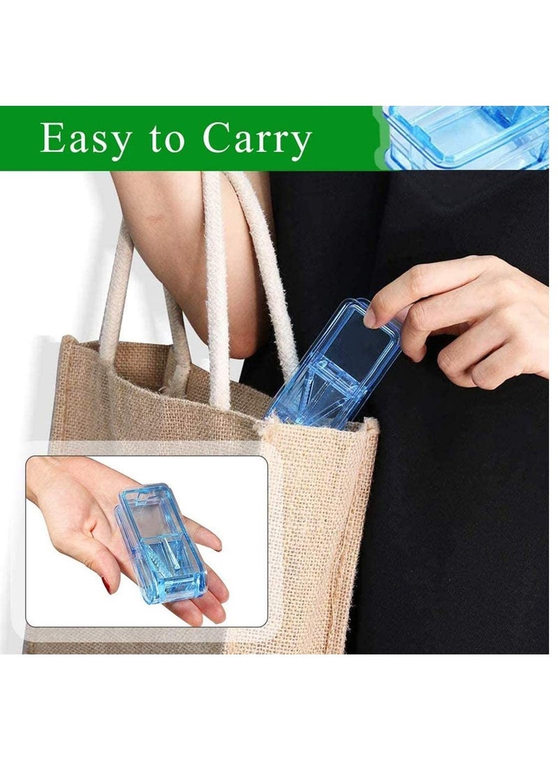 SHOWAY - Portable 2 In 1 Tablet Cutter with Pill storage Case - Image 1
