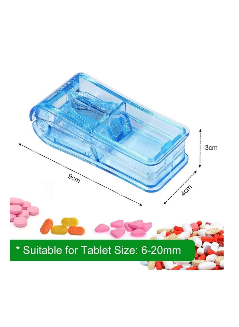 SHOWAY - Portable 2 In 1 Tablet Cutter with Pill storage Case - Image 1