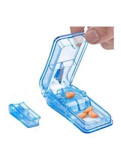 SHOWAY Portable 2 In 1 Tablet Cutter with Pill storage Case  - Image 1
