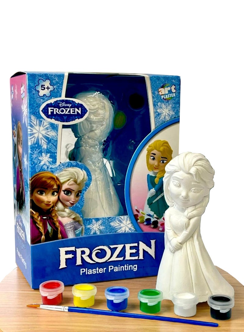 ديزني فروزن دمية فروزن سيراميك مع ألوان وفرشاة