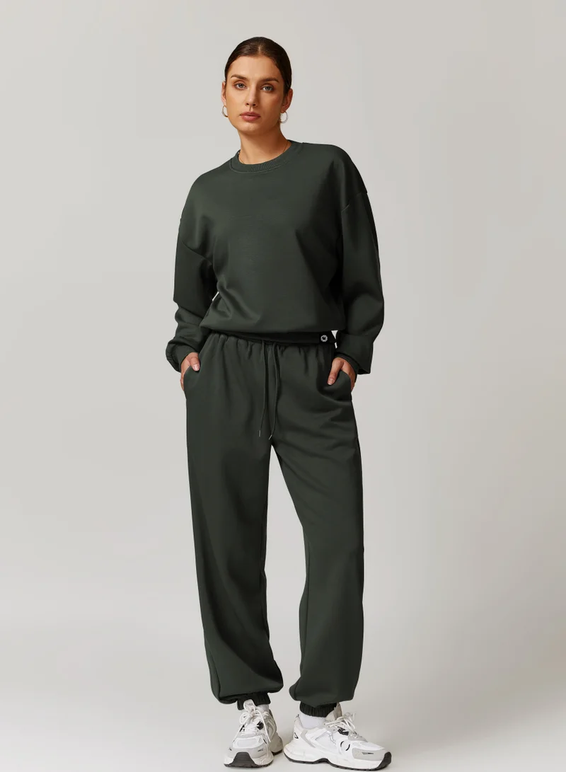 KAWN.YOGA Womens Loose Fit Light Sweatshirt