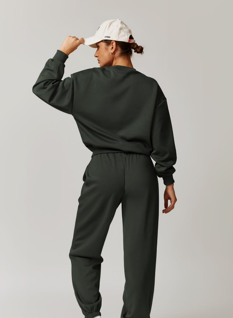 KAWN.YOGA Womens Loose Fit Light Sweatshirt - Image 5