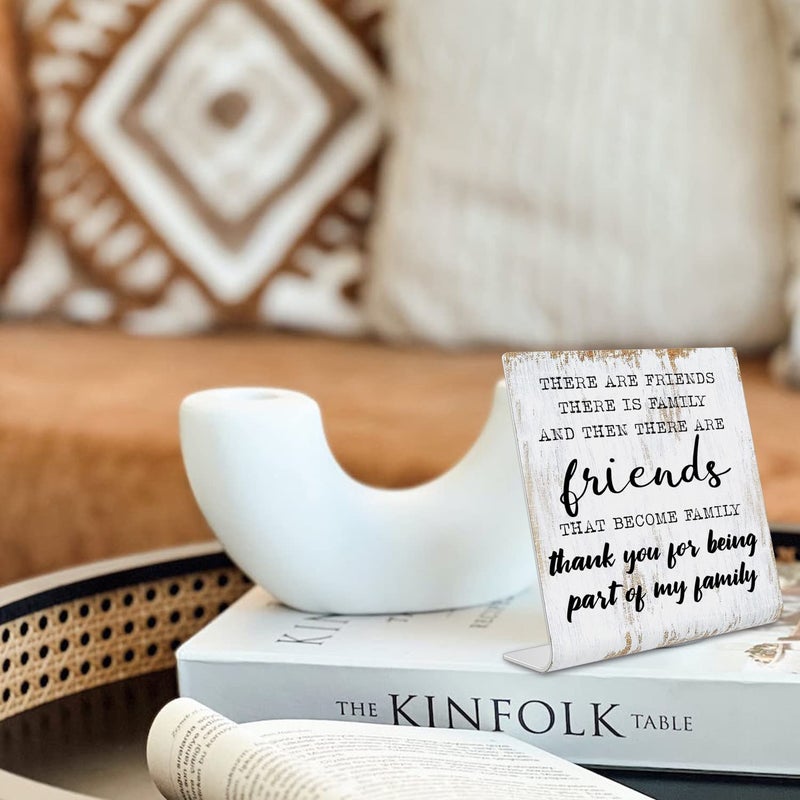 TRCENDE هدايا صديق للنساء الرجال أصدقاء الصداقة الهدايا الهدايا الهدايا للأصدقاء الأخوات زملاء العمل زملاء زملاء في مكتب الجرف مكتب غرفة المعيشة غرفة نوم DKSG12 - Image 2