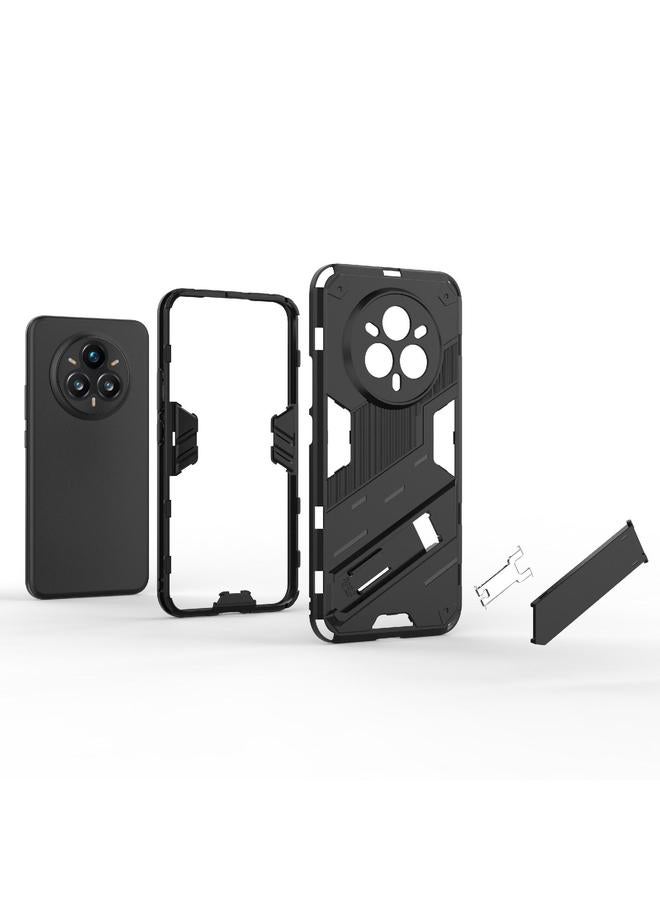 جراب لهاتف Realme 14 Pro+ 5G Punk Armor 2 في 1 PC + جراب هاتف TPU مع حامل - Image 5