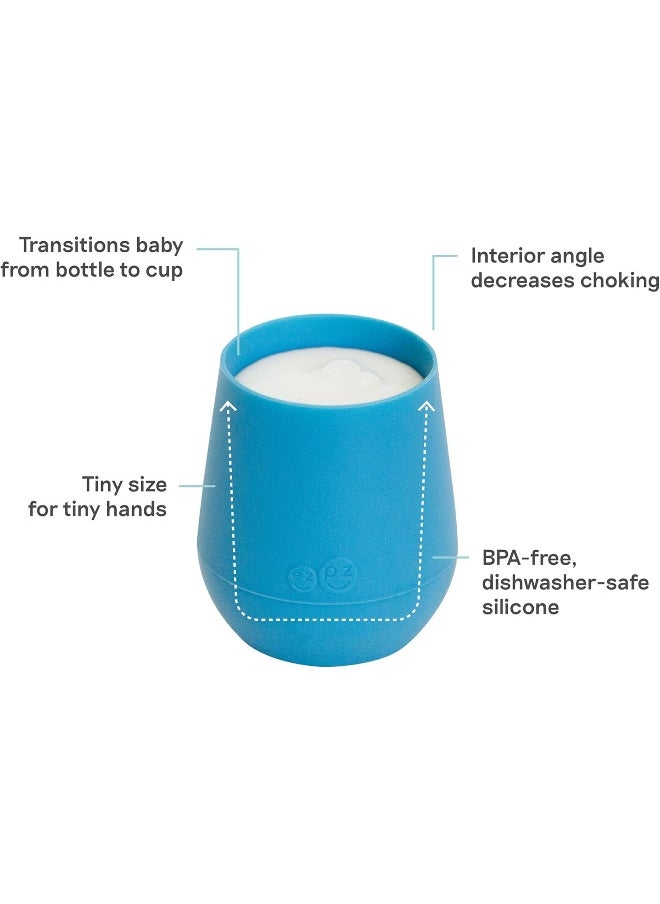 ezpz - EZPZ Tiny Cup Blue - Image 1