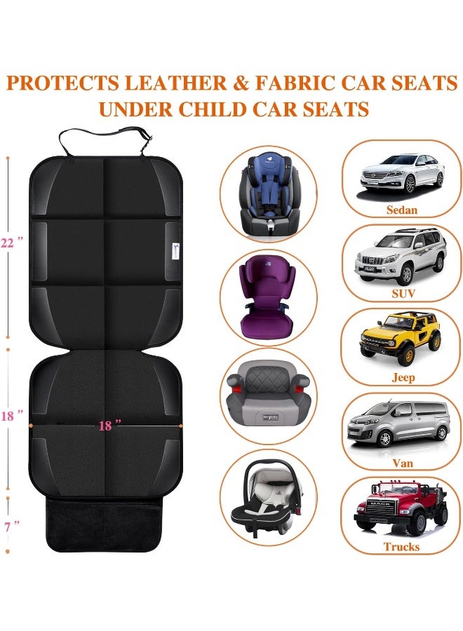 Gowhalle Car Seat Protector for Child Car Seat - Image 5