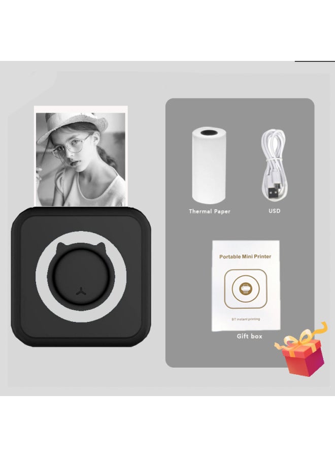 Mini Wrong Question Printer Ink-free Bluetooth Connection Note Printing Label Printer Gift - Image 4